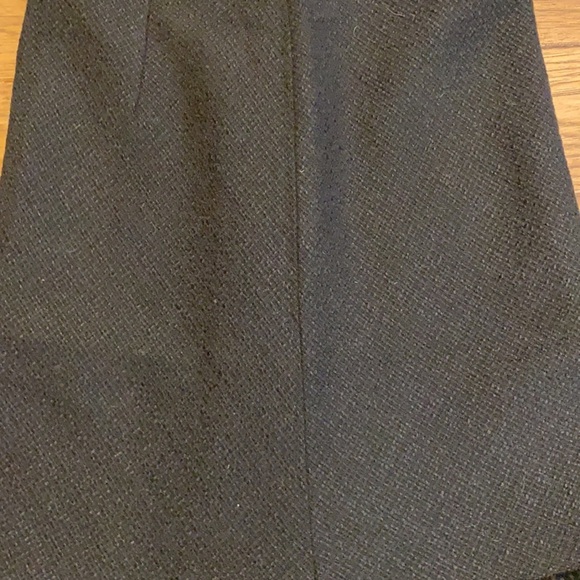 Gap black Sz 1 side zipper skirt - Picture 4 of 7